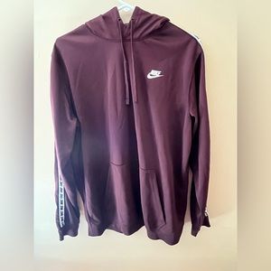 NIKE unisex maroon athletic sweatshirt